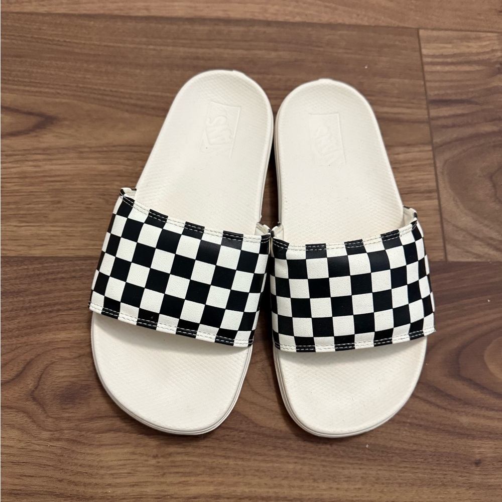Vans Checkerboard Slide Sandals Women’s Size 6